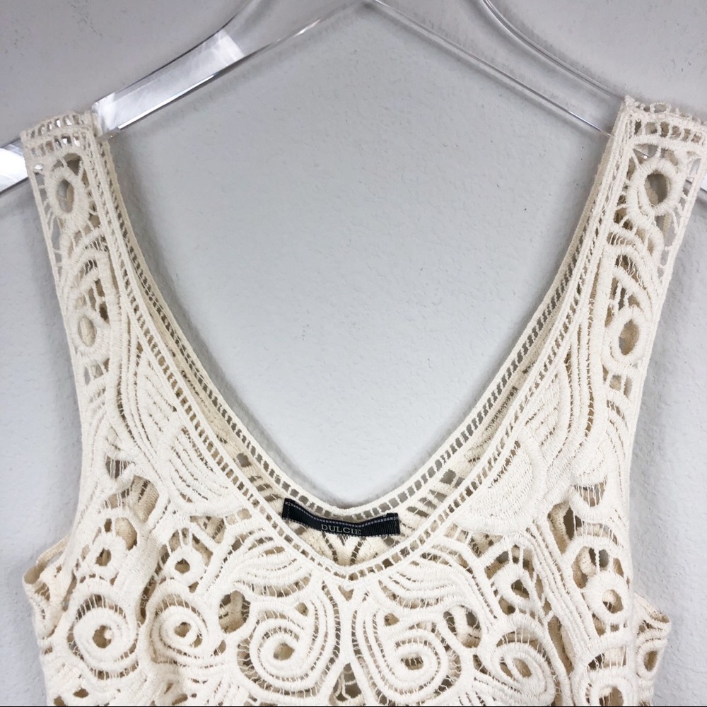 Anthropologie | Dulcie Lace Tank Top - Picture 4 of 8
